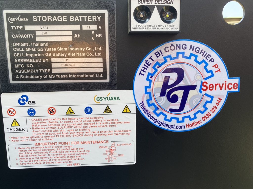 Ắc Quy Xe Nâng GS | Ắc Quy Giá Tốt Nhất HCM